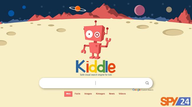 موتور جستجوی تصویری کیدل برای کودکان (Kiddle)