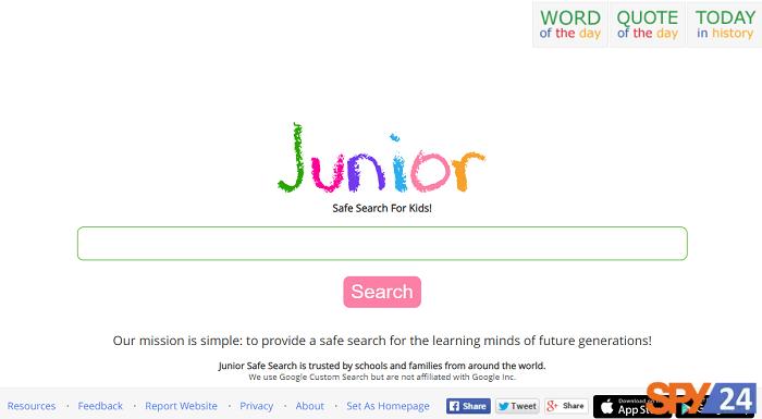 جونیور سرچ ایمن (Junior Safe Search)