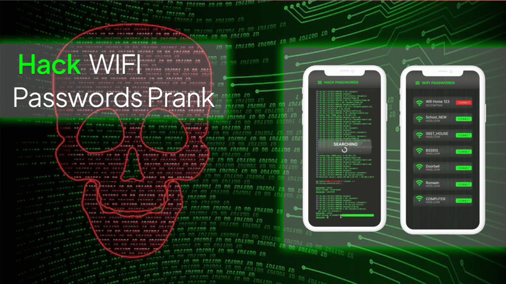 برنامه Wifi Password Hacker Prank