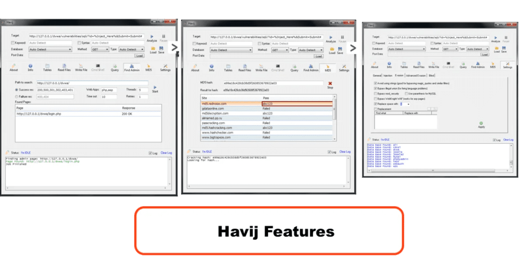 دانلود Havij 1.17 Pro نسخه کرک شده برای ویندوز و مک