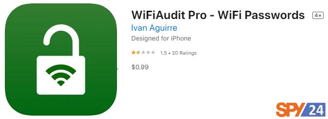 برنامه هک ایفون WiFi Audit Pro