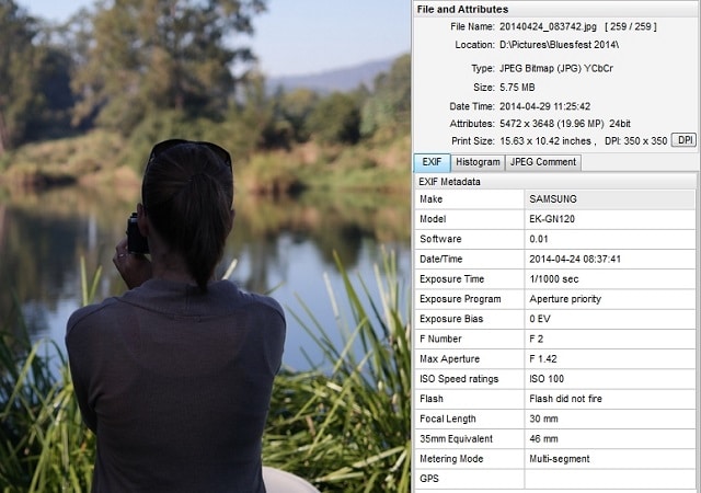 Exif Data چیست