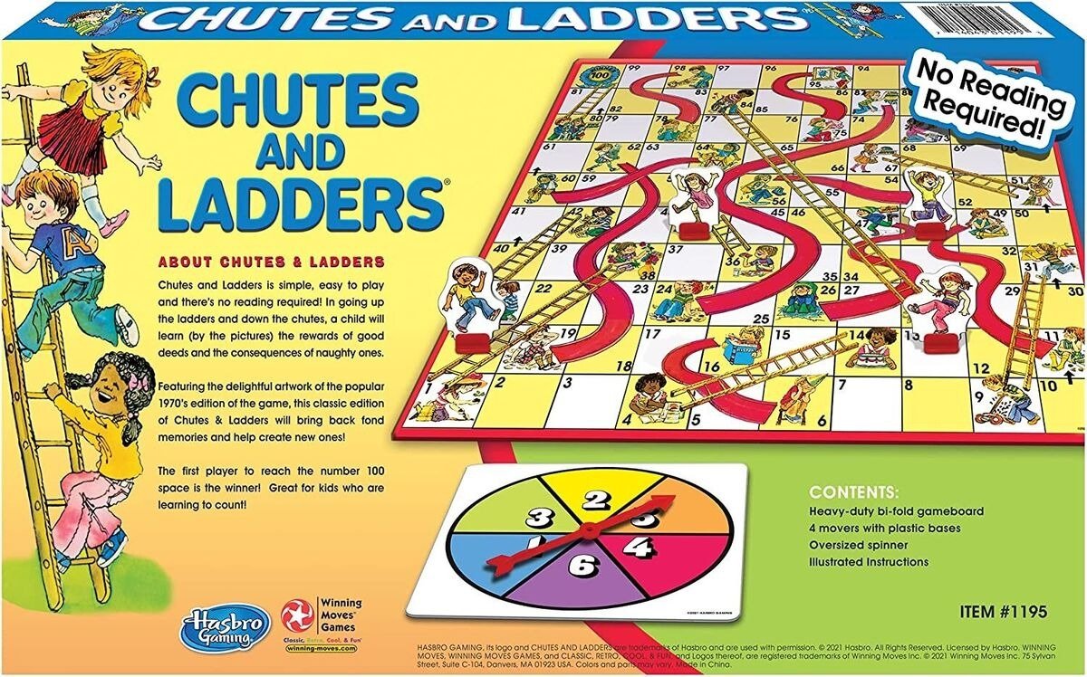 بازی رومیزی Chutes and Ladders